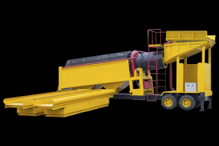 廣西移動式洗金設備,山東青州沙金礦設備廠家